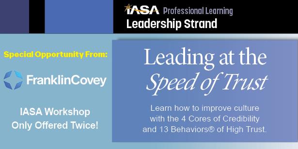 leading at the speed of trust 
